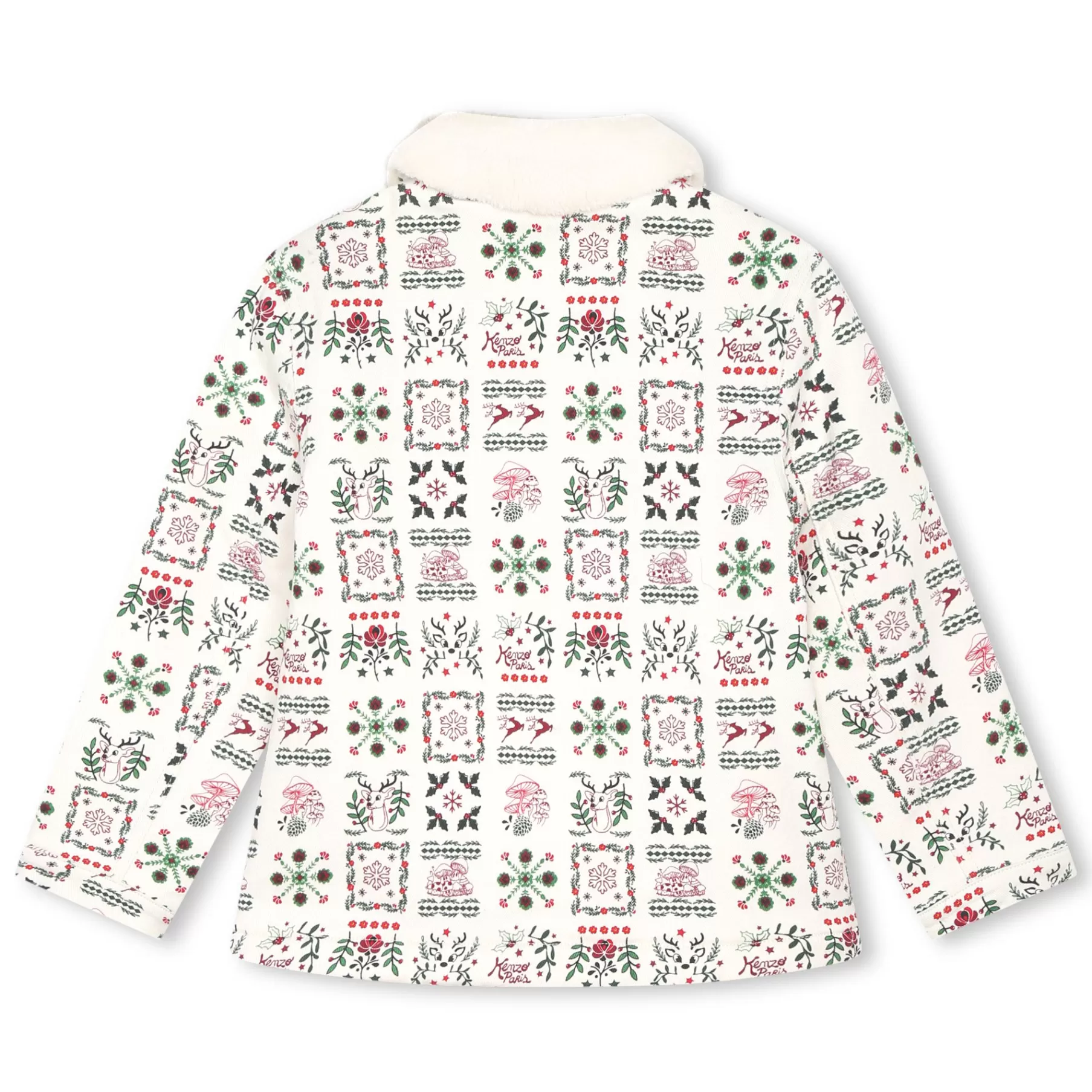 Garçon KENZO KIDS Veste Imprimee Col Fantaisie